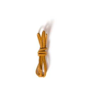 Miu Miu Coloured Leather Laces - White