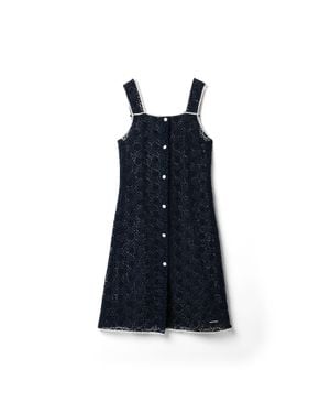 Miu Miu Macramé Dress - Blue