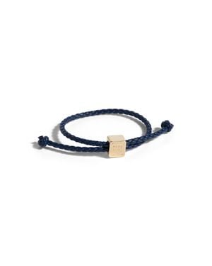 Miu Miu Leather Bracelet - Blue