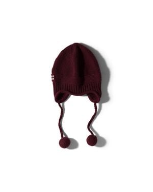 Miu Miu Wool And Cashmere Hat - Red