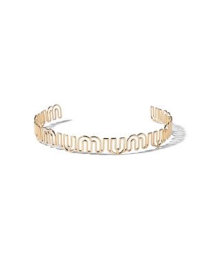 Miu Miu Metal Necklace - Metallic