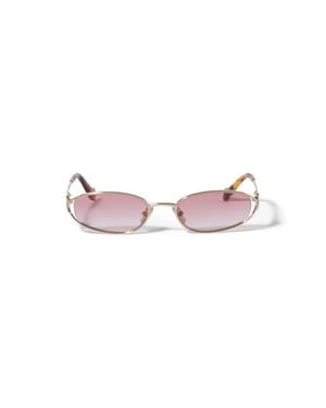Miu Miu Miu Logo Sunglasses - Pink