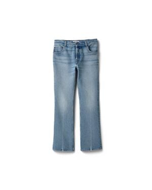 Miu Miu Five-Pocket Washed Denim Jeans - Blue