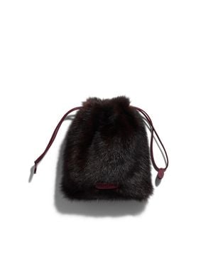 Miu Miu Shearing Pouch - Black