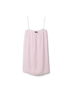 Miu Miu Chiffon Dress - Pink