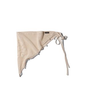 Miu Miu Cotton Pareo - White