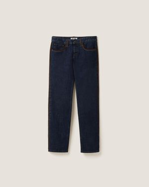 Miu Miu Straight-leg jeans for Women | Online Sale up to 39 Miu Miu Straight-leg jeans for Women | Online Sale up to 39