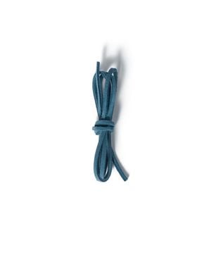 Miu Miu Colored Leather Laces - Blue