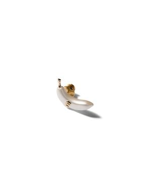 Miu Miu Metal Brooch - Metallic