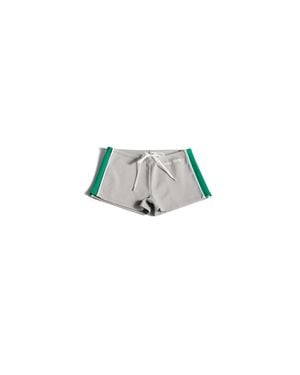 Miu Miu Technical Yarn Shorts - Green
