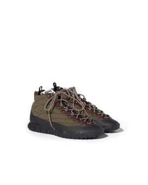 Miu Miu Tyre Technical Fabric Trainers - Brown