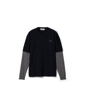 Miu Miu Wool And Cashmere Jumper - Black