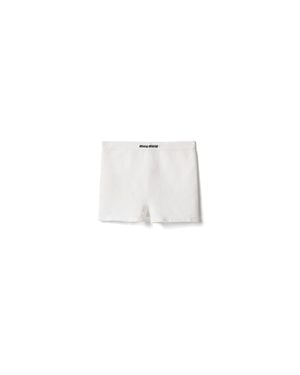 Miu Miu Seamless Boxer Shorts - White
