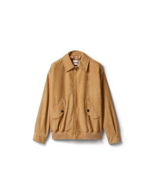 Miu Miu Suede Jacket - Brown