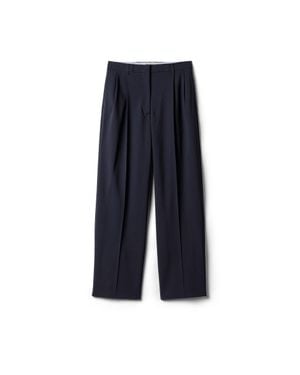 Miu Miu Wool Trousers - Blue