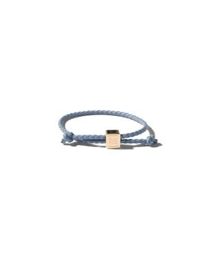 Miu Miu Leather Bracelet - Blue