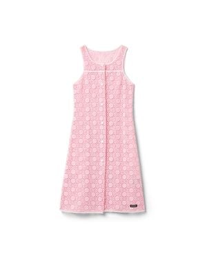 Miu Miu Macramé Dress - Pink