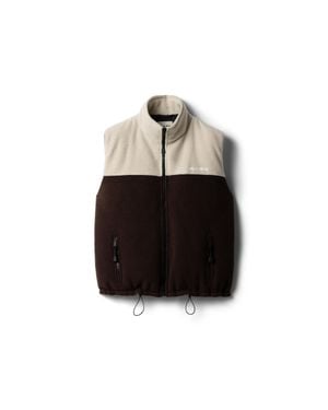 Miu Miu Fleece Down Vest - Black