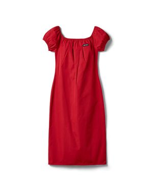 Miu Miu Poplin Dress - Red