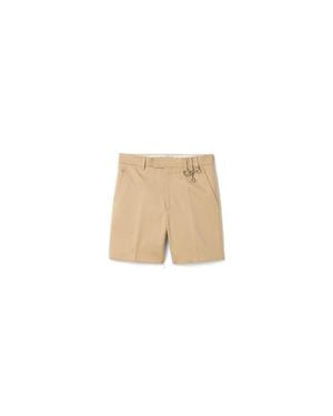 Miu Miu Chino Bermudas - Natural