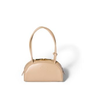 Miu Miu Beau Leather Bag - White
