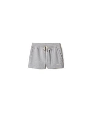 Miu Miu Cotton Shorts - Gray