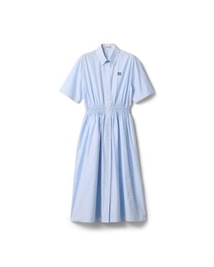 Miu Miu Gingham Check Dress - Blue