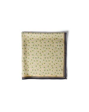 Miu Miu Printed Twill Scarf - Natural