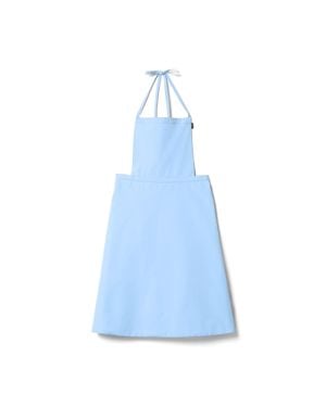 Miu Miu Poplin Apron - Blue