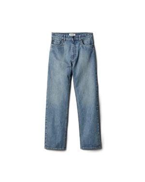 Miu Miu Denim Trousers - Blue