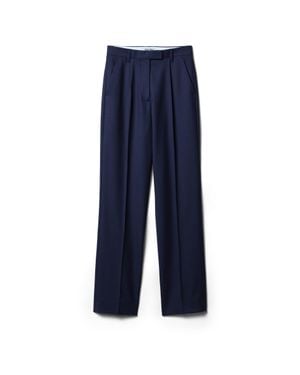 Miu Miu Gabardine Trousers - Blue