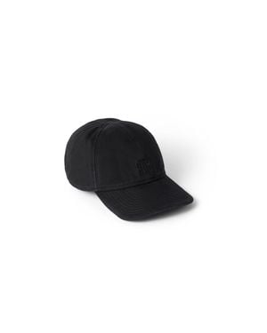 Miu Miu Drill Baseball Cap | Lyst UK