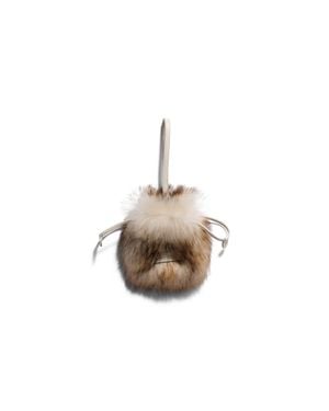 Miu Miu Shearling Trick - Metallic