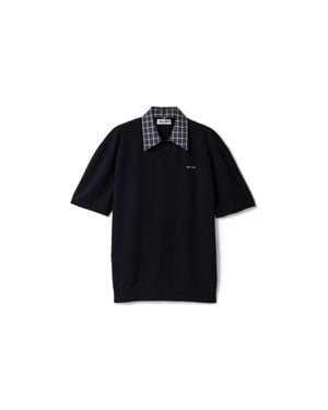 Miu Miu Cashmere Polo Jumper - Black