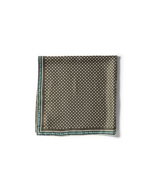 Miu Miu Printed Silk Scarf - Gray