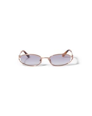 Miu Miu Miu Logo Sunglasses - Pink