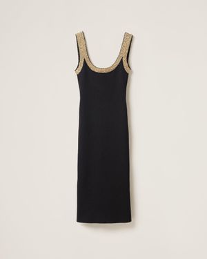 Miu Miu Cashmere Dress - Black