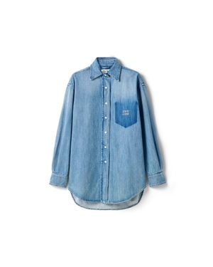 Miu Miu Denim Shirt - Blue