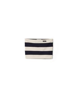 Miu Miu Striped Jersey Top - Black