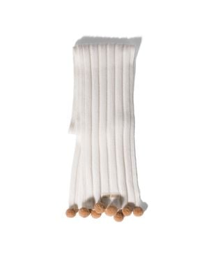 Miu Miu Wool And Cashmere Scarf - White