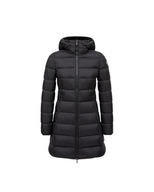 Moncler Moncler Gie Hooded Long Down Jacket - Black
