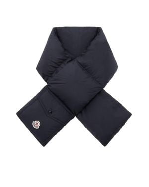 Moncler Sciarpa Imbottita Ripiegabile, Gender Neutral, Taglia - Blu