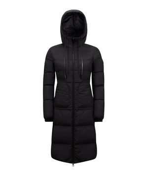 Moncler Piumino Lungo Idocrase Con Cappuccio, Donna, Taglia - Nero