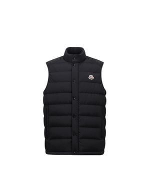 Moncler Barthe Down Gilet - Black