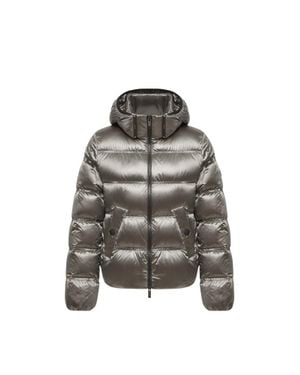 Moncler Moncler Sensation Short Down Jacket - Gray