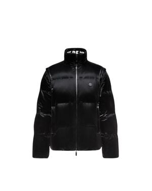 Moncler x A$AP ROCKY Moncler Throttle Reversible 2-In-1 Down Jacket - Black