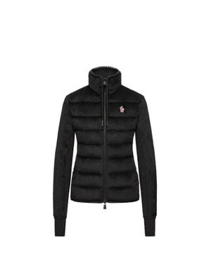 Moncler Moncler Sudadera Acolchada Con Capucha Polartec, Mujer, Talla - Negro