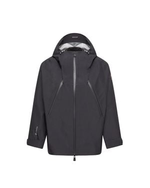 Moncler Moncler Santec Gore-Tex Hooded Jacket - Blue