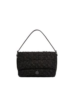 Moncler Moncler Bolso De Hombro Caradoc, Mujer, Talla - Negro