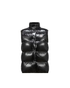 Moncler Moncler Badia Down Gilet - Black